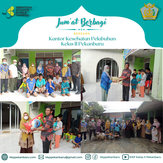 Jumat Berbagi bersama KKP Kelas II Pekanbaru