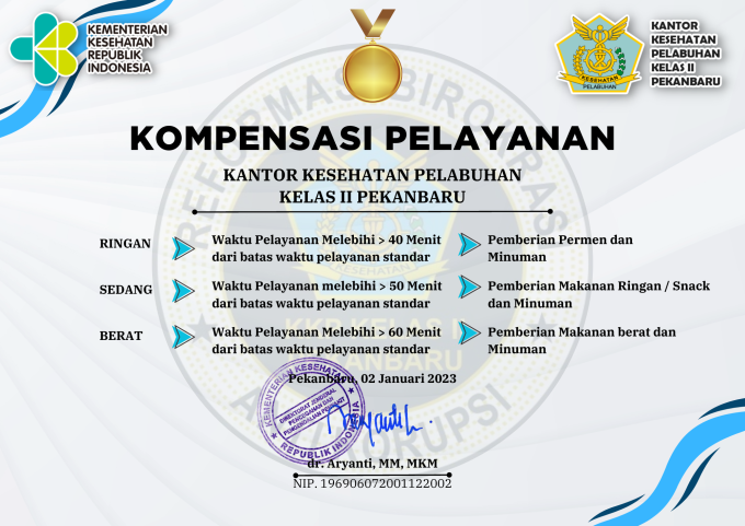 KOMPENSASI PELAYANAN