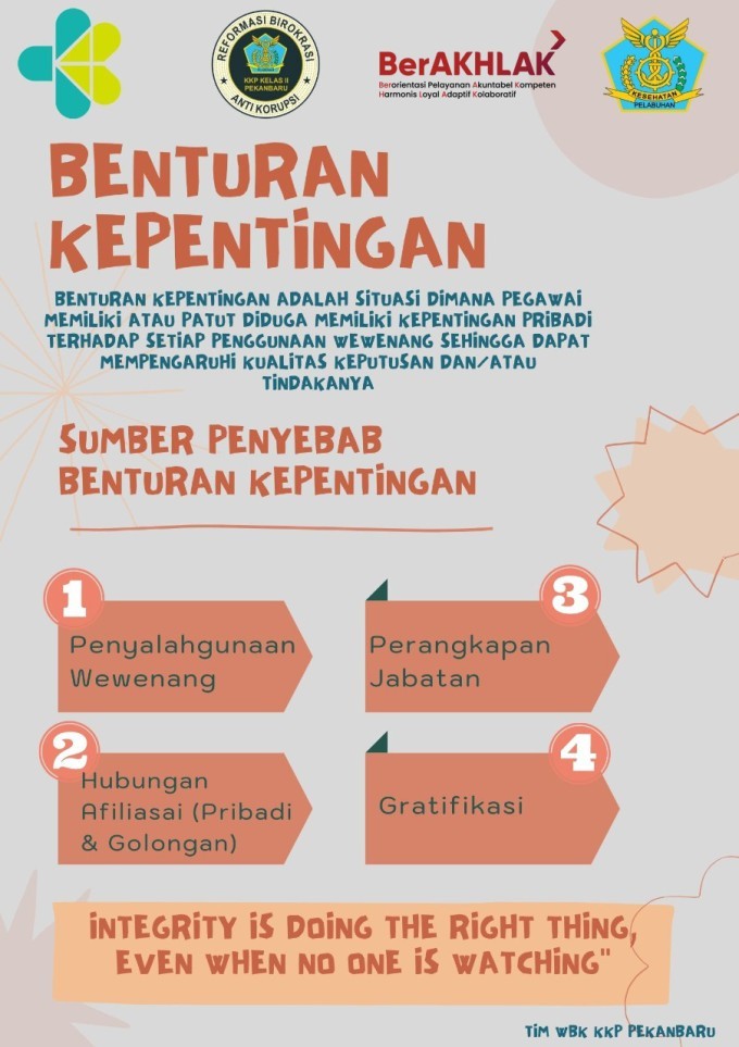 Sumber Penyebab Benturan Kepentingan