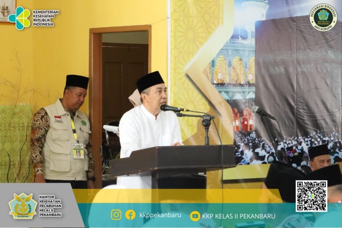 Kegiatan Pelepasan Keberangkatan Jamaah Haji Kloter BTH 2