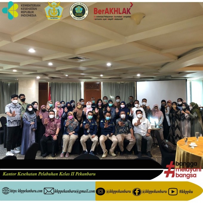 KKP Pekanbaru Gelar Coffee Morning Bersama Stakeholder, Silaturahmi dan Sosialisasi Vaksinasi Meningitis dan Booster Covid-19 Bagi Lansia