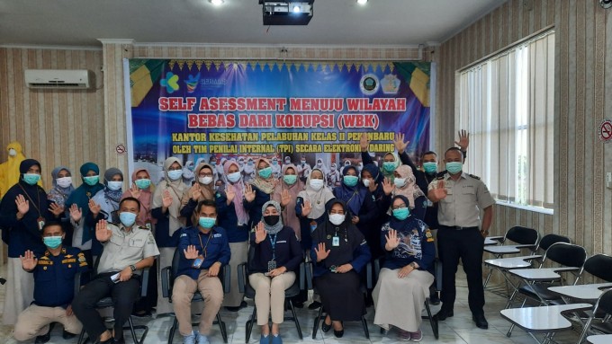 Self Assessment Menuju Wilayah Bebas dari Korupsi (WBK)  di KKP Kelas II Pekanbaru